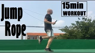 Jump Rope Freestyle Intermediate 15 minute Workout - Boxers Skips, Ali Shuffle and More!