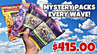 $415 PokeGalaxyTCG Mystery Pack OPENING! We open EVERY Wave! #pokemon #opening #reaction #fyp #tcg