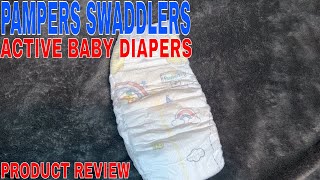 ✅  Pampers Swaddlers Active Baby Diapers 🔴