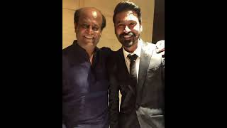 Rajinikanth with His Son-in-Law Dhanush #rajinikanth #dhanush