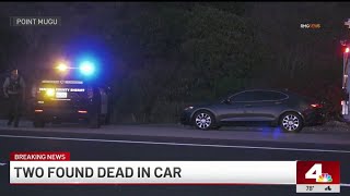 Two found dead inside car in Ventura County