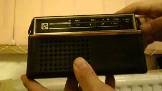 Soviet transistor receiver Selga 402