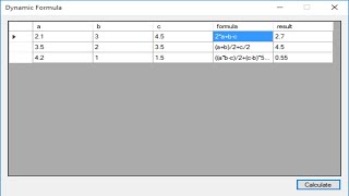 C# Tutorial - Create a Calculator using Dynamic Formula | FoxLearn