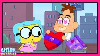 Doof Falls for Gramma 💕| Phineas and Ferb | Chibi Tiny Tales | Disney Channel Animation