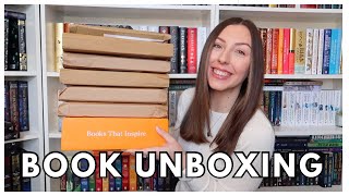I SHOULD BE ON A BOOK BUYING BAN // Big Book Unboxing Video