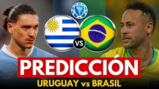 URUGUAY vs BRASIL - Eliminatorias Sudamericanas Mundial 2026 - Prediccion y Pronostico (2023)