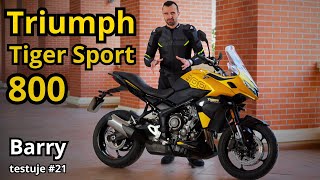 Triumph Tiger Sport 800 [NOWOŚĆ 2025] Pierwsza jazda | Test, opinia, wrażenia z jazdy, cena...