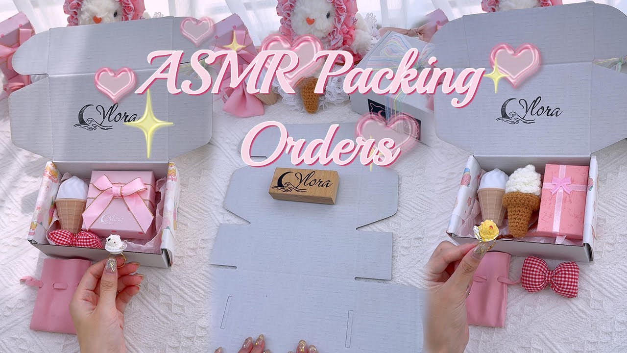 Asmr Packing Orders Long Video Compilation 6 Heartfelt Orders рџ