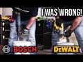 DeWALT Rotary Hammer DEFEATS Bosch (I CAN'T BELIEVE IT!)