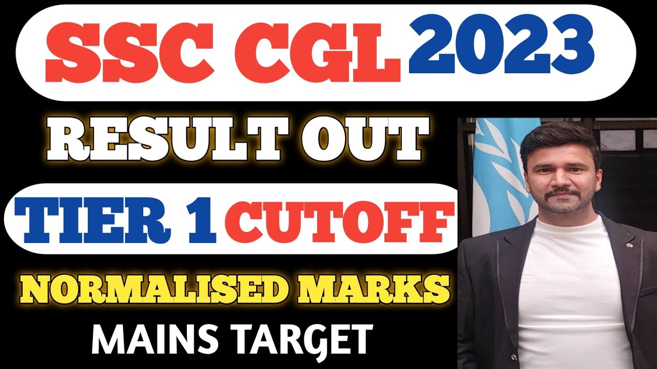 SSC CGL 2023 TIER 1 RESULT || CUTOFF HIGH || Marks - YouTube