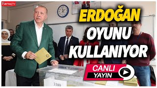 Recep Tayyip Erdoğan oy kullanıyor #canlıyayın