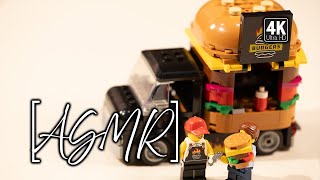 [ASMR] Lego City Burger Truck - 60404 - Relaxing LEGO Building - No Talking - Binaural Audio