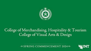 CMHT, CVAD | UNT Commencement Spring 2024