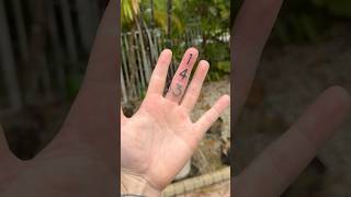 TATTOOING MY HAND #tattoo #diy #tat #333 #143 #shorts