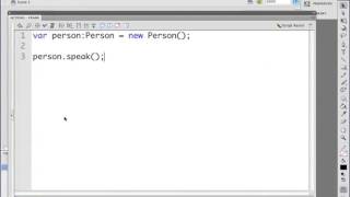 90. Flash & AS3 - Implementing interfaces