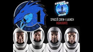 NASA SpaceX Crew-1 launch highlights