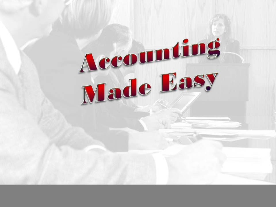 Tutorial On Accounting Made Easy Youtube
