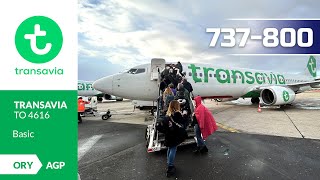 Transavia | 737-800 | Basic | Paris-Orly (ORY) to Malaga (AGP) | Flight Report 🛫