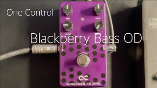 One Control “Blackberry Bass OD”と、位相のお話。