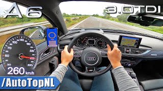 AUDI A6 Competition 3.0 BiTDI 326HP on AUTOBAHN [NO SPEED LIMIT] by AutoTopNL