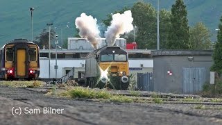 (HD) 57313 Start up, Fort William 25/7/14