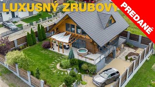 PREDANÉ - LUXUSNÝ ZRUBOVÝ DOM - ĎURĎOŠÍK