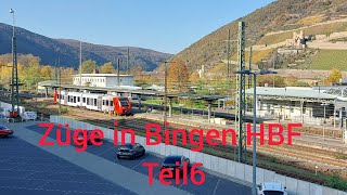 Züge  in  Bingen HBF  [Teil6] #deutschebahn #trainspotting #zugverkehr