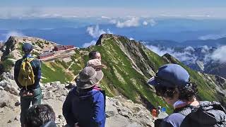 唐松岳 2,696m 山頂（2023年9月24日）