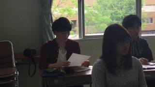 宮崎国際大学国際教養学部1年生授業「Introduction to Literature 」