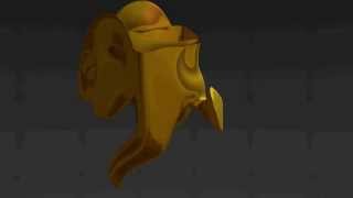 4K Statue Rendering.Draft