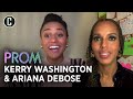 The Prom: Kerry Washington and Ariana DeBose on Filming the Huge Finale