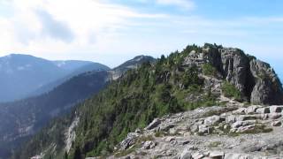 View of the lion's mountains \u0026 area, nr. Vancouver BC