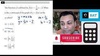 Q8 of Digital SAT Math Practice Test 1 Module 2