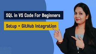 SQL in VS Code for Beginners | Setup + GitHub Integration #dtapencil #vscodesetup #sql
