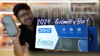 Doms E Mech Geometry Box  ✨Innovative Hard Case with 2-in-1 Anti-Slip Compass 📐 Review