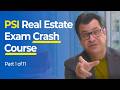 PSI Real Estate Exam: Crash Course | Part 1 of 11