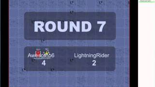 [Robocode challenge] Awesomo6 vs LightningRider