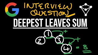 Deepest Leaves Sum - LeetCode 1302 - JavaScript