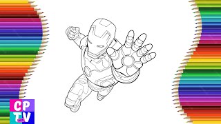 Iron Man Coloring Pages/ Superheroes/ Cartoon - On & On Syn Cole - Melodia [NCS Release]
