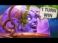 1 Turn Wins in Hearthstone are Insane