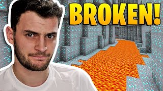 Minecraft Hardcore, But It's on a Broken Seed