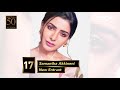 samantha akkineni grabs a spot on the times 50 most desirable women of 2019