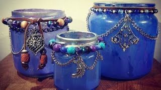 Boho Candle Holders- D.I.Y.