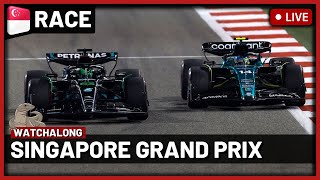 F1 Live - Singapore GP Race Watchalong | Live timings + Commentary