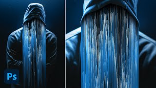 Photoshop Tutorial: ‘Pixel Sorting’ Stretched Pixel Glitch Art Effect