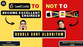 Bubble Sort Algorithm | Code Implementation | Sorting Algorithm | Progression90
