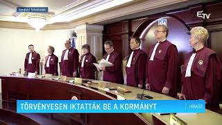 Törvényesen iktatták be a kormányt – Erdélyi Magyar Televízió