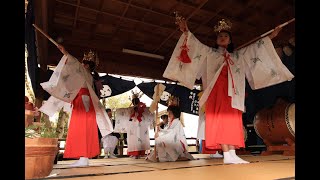 野木神社オンライン神楽奉納祭２０２１年４月（1h 20m経過後より神楽奉納です）