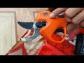 spanco electric pruning shear unboxing video @kishorifarms spanco pruning pruningshear