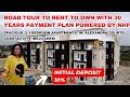 ROAD TOUR TO RENT TO OWN WITH 30 YEARS PAYMENT PLAN POWERD BY NHF -Alexandra Courts Estate